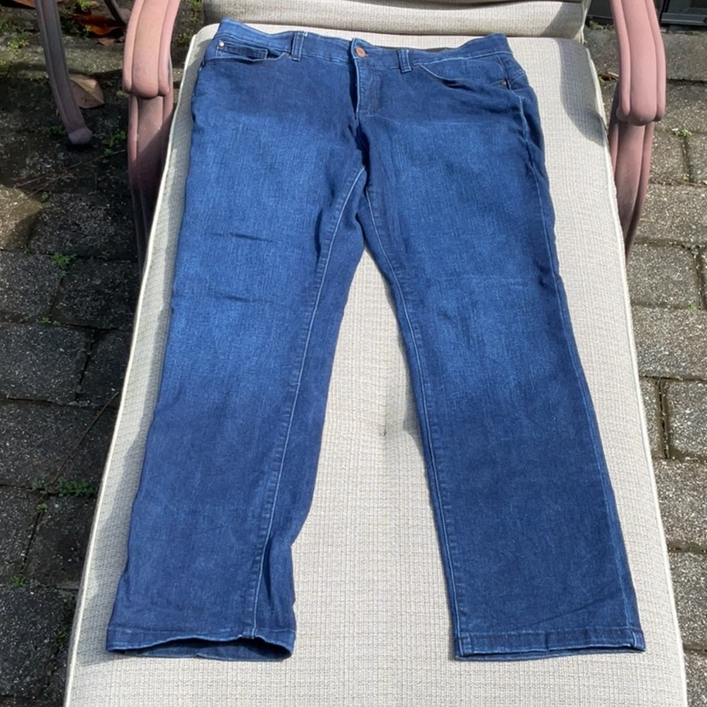 Jones New York Dark Blue Jeans, Size 12